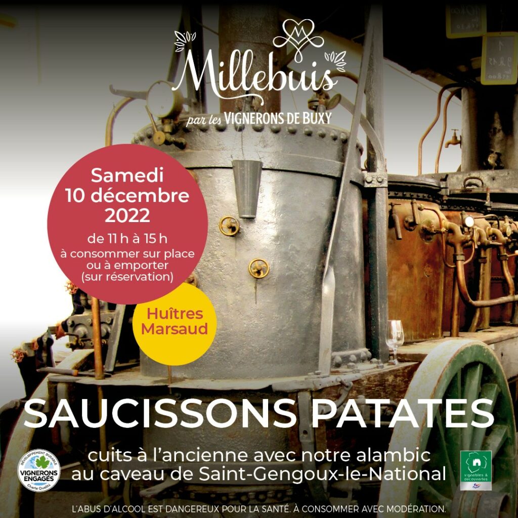 SAUCISSONS PATATES AU CAVEAU DE ST GENGOUX