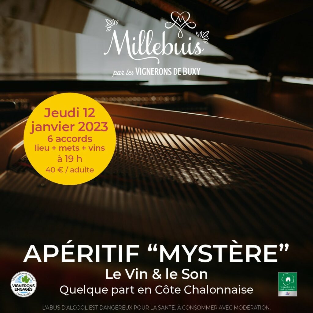 APÉRITIF MYSTÈRE LE VIN ET LE SON