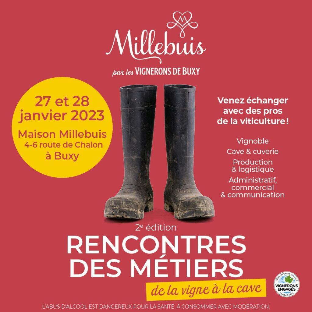 RENCONTRES DES MÉTIERS DE LA VIGNE À LA CAVE À BUXY