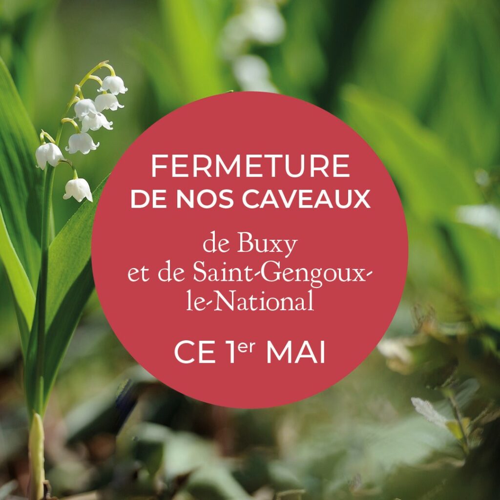 FERMETURE EXCEPTIONNELLE 1er MAI