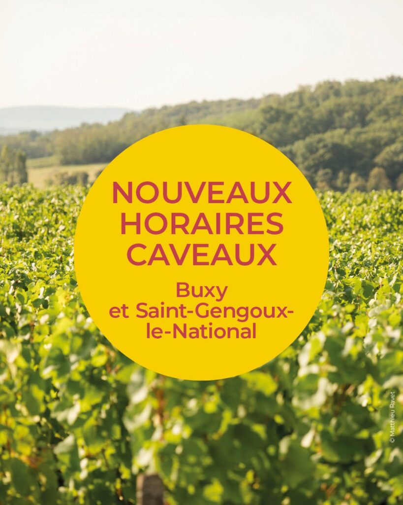HORAIRES DE RENTRÉE DE NOS CAVEAUX