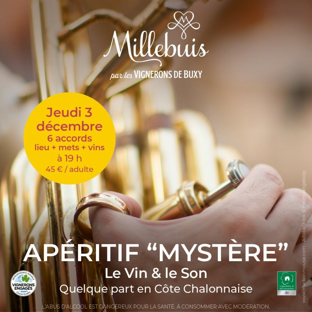 APÉRITIF MYSTÈRE LE VIN ET LE SON 2027